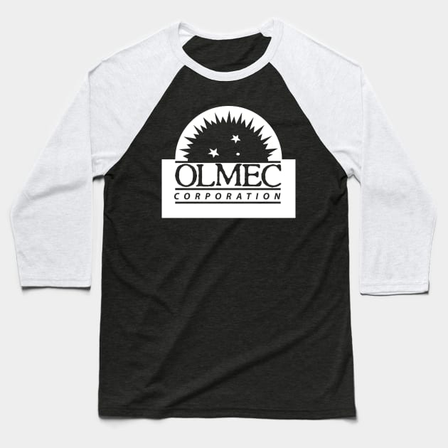 Olmec Baseball T-Shirt by japonesvoador